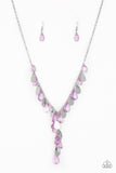 Sailboat Sunsets - Purple Necklace - Box 2 - Purple