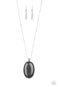 Stone Stampede - Black Necklace - Box 8 - Black
