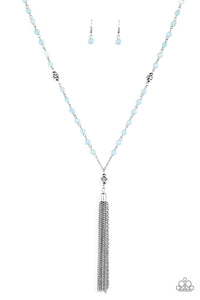 Tassel Takeover - Blue Necklace - Box 3 - Blue