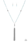 Tassel Takeover - Blue Necklace - Box 3 - Blue