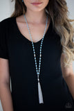 Tassel Takeover - Blue Necklace - Box 3 - Blue