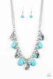 Terra Tranquility - Blue Necklace - Box 7 - Blue