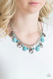 Terra Tranquility - Blue Necklace - Box 7 - Blue