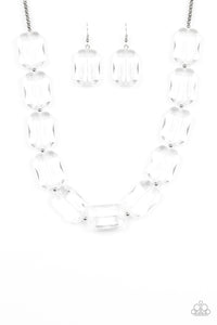 The ICE President - White Necklace - Box 11 - White