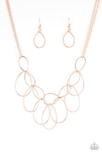 Top-TEAR Fashion - Rose Gold Necklace - Box 1 - Rose Gold