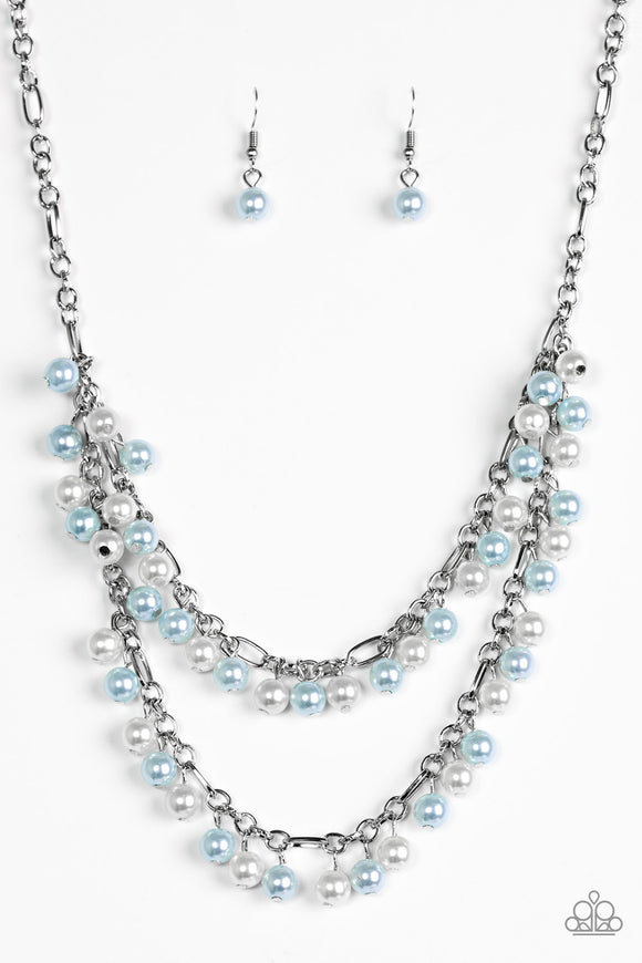 Beauty Shop Fashion - Blue Necklace