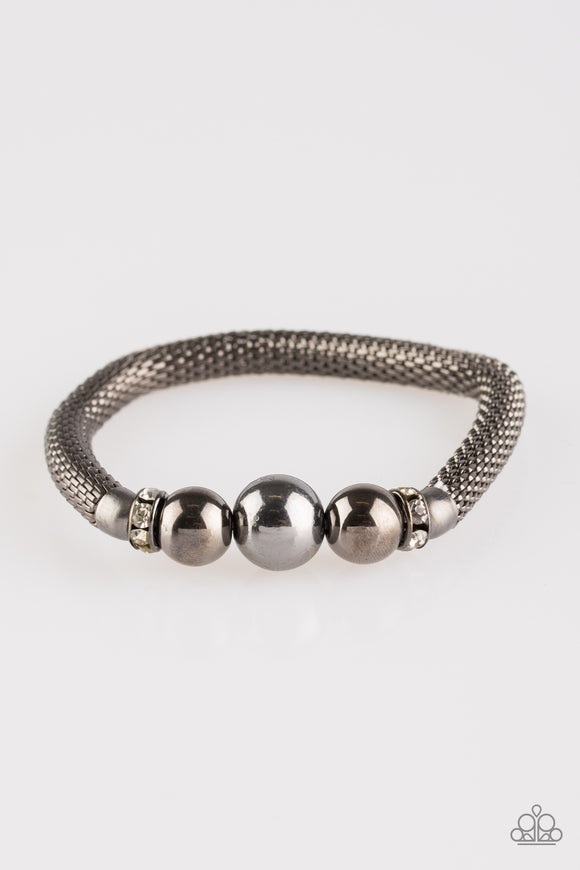 City Campus - Black Stretch Bracelet