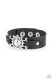 Courageously Captain - Black Urban Bracelet - Men