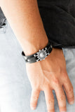 Courageously Captain - Black Urban Bracelet - Men