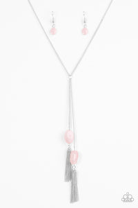 GLOW Your Roll - Pink Necklace - Box 7 - Pink