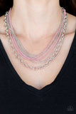 Intensely Industrial - Pink Necklace - Box 3 - Pink