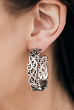 Just A Whim - Silver Hoop Earring