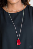 So-Pop-YOU-lar - Red Necklace - Box 1 - Red