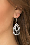 Sparkling Stardom - Black Earring