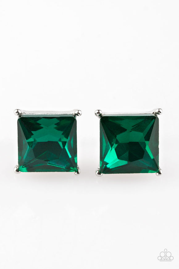 The Big Bang - Green Post Earring - Box 1 - Green