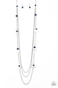Collectively Carefree - Blue Necklace - Box 3 - Blue