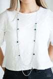 Collectively Carefree - Blue Necklace - Box 3 - Blue
