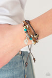 Woodland Wonderland - Brown Urban Pull Cord Bracelet