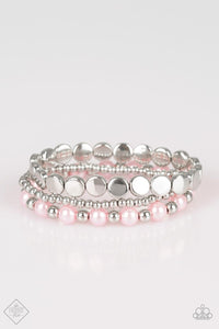 Girly Girl Glamour - Pink Bracelet