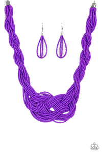 A Standing Ovation - Purple Necklace - Box 1 - Purple