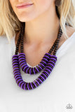 Dominican Disco - Purple Necklace - Box 5 - Purple