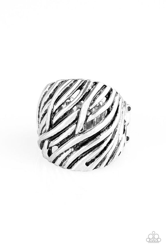 Really Riveting - Silver Ring - Box 13