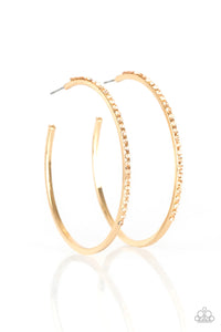 Trending Twinkle - Gold Hoop Earring