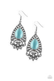 Majestically Malibu - Blue Earrings