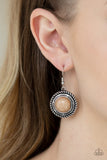 Natural-Born Nomad - Brown Earrings - Box BrownE3