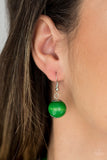 Tahiti Tropic - Green Wooden Necklace - Box 5 - Green
