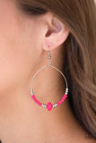 Retro Rural - Pink Earring