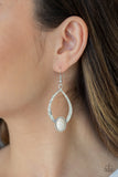 Pony Up - White Earring