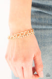 Material Girl - Gold Bracelet - Clasp Gold Box