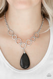 Livin' On A PRAIRIE - Black Necklace - Box 6 - Black