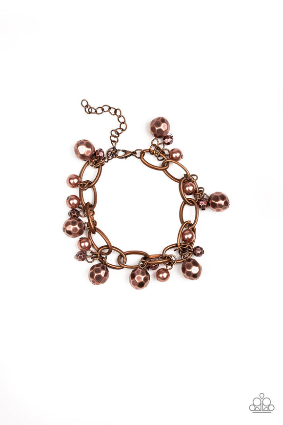 Make Do In Malibu - Copper Clasp Bracelet