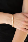 Watch Out For Ice - Gold Stretch Bracelet - Stretch Gold Box
