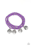 Plant A Tree - Purple Stretch Bracelet