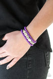 Fiesta Flavor - Purple Bracelet