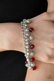 The Party Planner - Red Clasp Bracelet