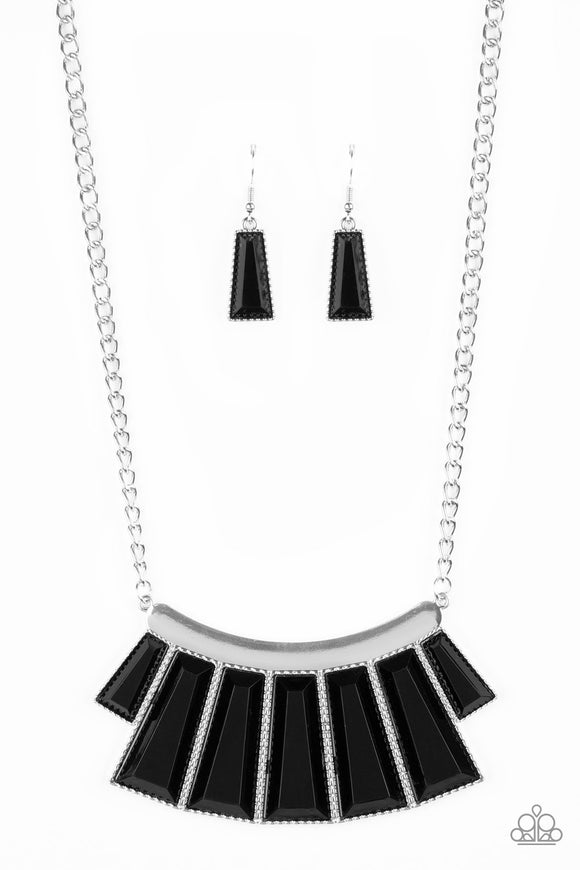 Glamour Goddess - Black Necklace - LOP - Life Of The Party Box Box 14 - Black