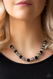 Metro Majestic - Black Necklace - Box 9 - Black