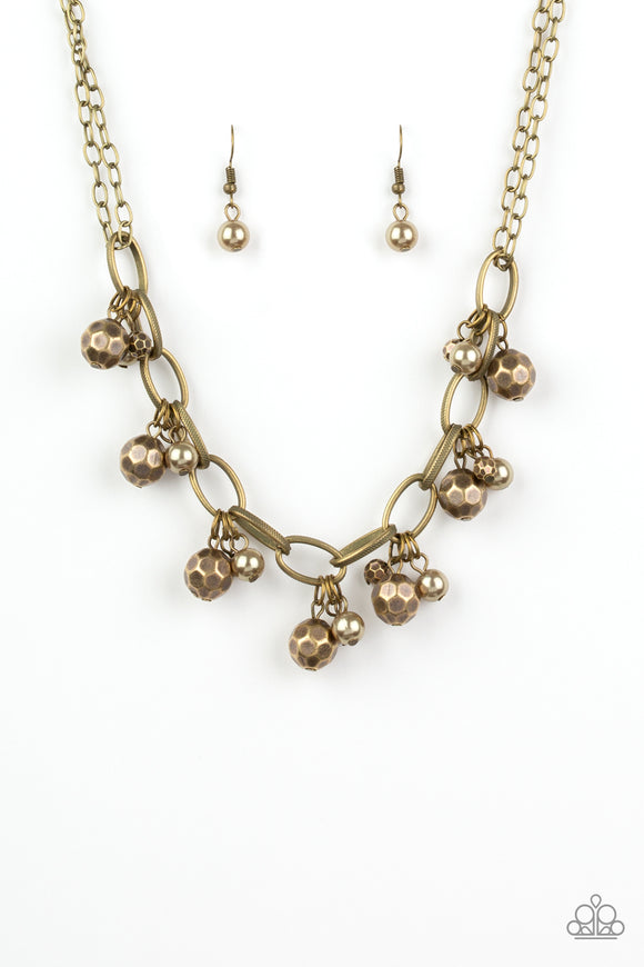 Malibu Movement - Brass Necklace - Box 6 - Brass