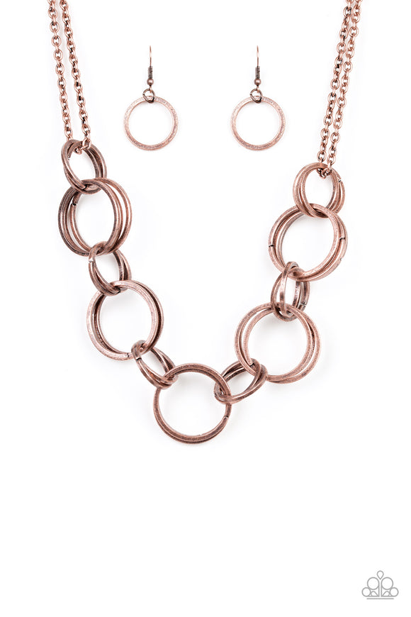 Jump Into The Ring - Copper Necklace - Box 2 - Copper