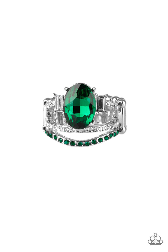 Spectacular Sparkle - Green Ring - Box 1