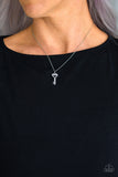 Lock Up Your Valuables - White Necklace - Box 10 - White