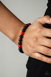 All Zen - Red Stretch Bracelet