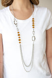 Modern Girl Glam - Brown Necklace - Box 3 - Brown