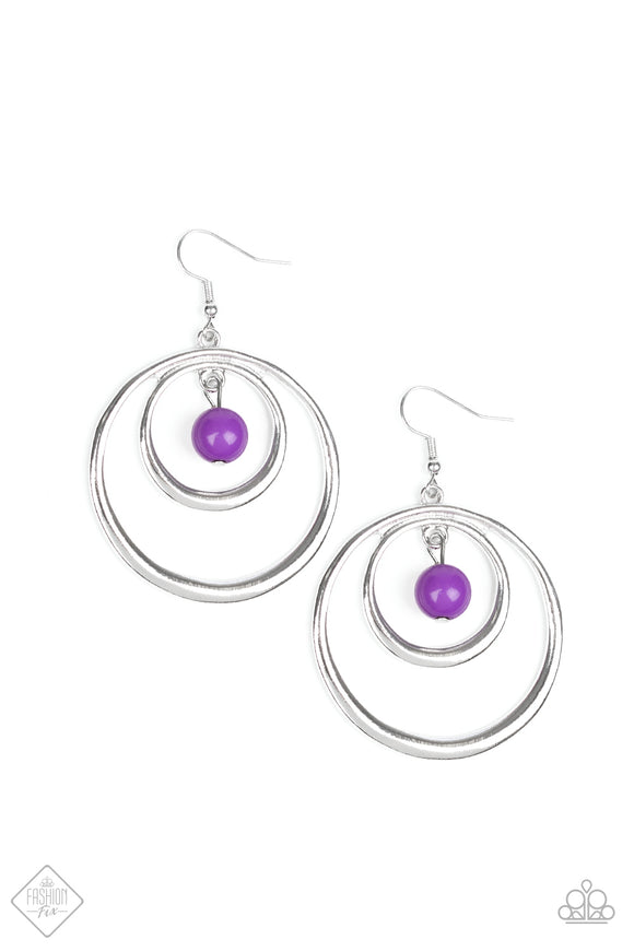 Diva Pop - Purple Earring