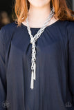 SCARFed For Attention - Blockbuster - Silver Necklace