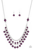 Location, Location, Location!- Purple Necklace - Box 1 - Purple